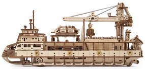 Ugears - 3D fa mechanikus puzzle Kutatóhajó