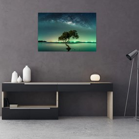 Az éjszakai égbolt képe (90x60 cm)