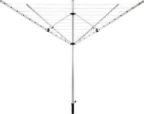 Kerti ruhaszárító, ezüst/fekete, 50 m, ROTARY NEW TYP 1