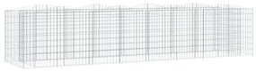 íves horganyzott vas gabion magaságyás 400 x 100 x 100 cm