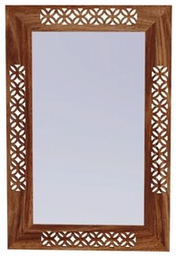 Tükör Mira 60x90 cm indiai tömör palisanderfából MIRA-Z90