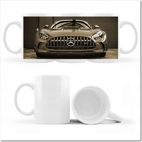 Mercedes sportautó mintás bögre