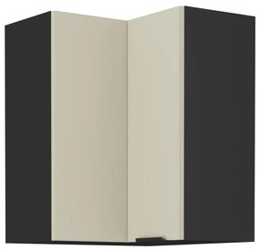 Felső sarok konyhaszekrény Arikona 60x60 GN 72 2F (kasmír + fekete) . 1097051