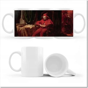 Sztanyiszlavszkij mintás bögre a bálon