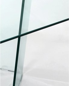 Üveg étkezőasztal 90x180 cm Burano – Kave Home