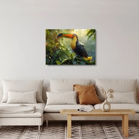Üveg kép - Tukan (70x50 cm)
