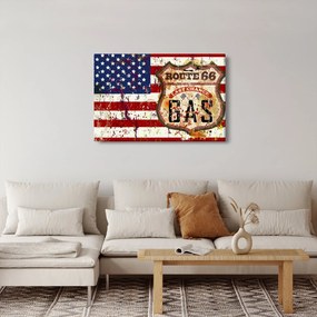 Kép - Vintage zászló (90x60 cm)