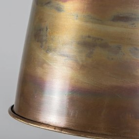 Vintage lógólámpa réz arannyal - Burn