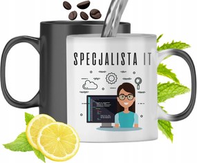 Mágikus Bögre Informatikusoknak Színváltó Nyomtatott Fényképpel
