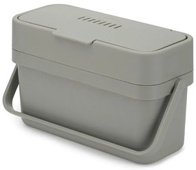 Szürke komposztálható hulladék gyűjtő 4 l Duo – Joseph Joseph