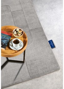 Szürke kézi szövésű gyapjú szőnyeg 80x150 cm Charlotte – Villeroy&amp;Boch