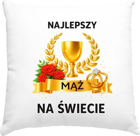 Párna Férjnek A Világ Legjobb Férje Ajándék Fehér