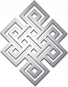 Fali dekoráció kelta rozsdamentes acél 50×39 cm fém tetőtéri dekoráció Cnc