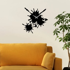 Stain fém falióra, 49×49 cm