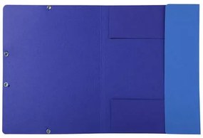 Gumis mappa, karton, A4, EXACOMPTA Forever&amp;reg;, kék (EX56982E)