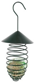 Sötétzöld fém etető tetővel, ⌀ 10,8 cm - Esschert Design