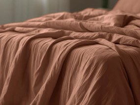 Musselin ágynemű MUSSARI világosbarna Ágyneműhuzat mérete: 70 x 90 cm | 140 x 200 cm