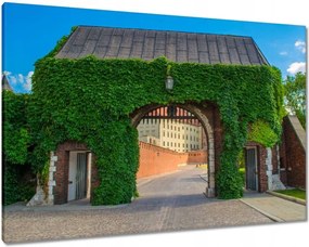 Vászonkép 100x70 Krakkó Wawel kapu