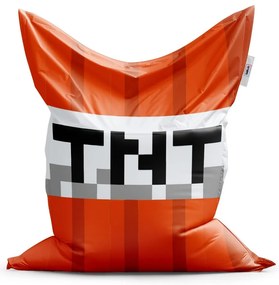 Classic babzsák TNT - gyerek, piros