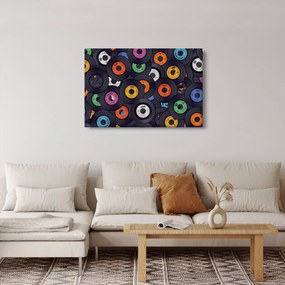 Kép - Zenei gramofonlemezek (90x60 cm)