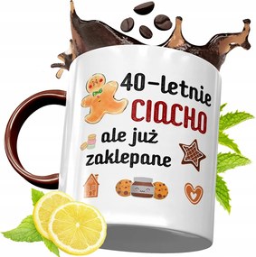 Bordó Bögre 40 Születésnapra Ajándék fényképes nyomtatással