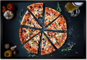Poszterek keretben 60x40 Pompás pizza