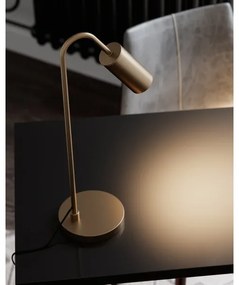 ByRydens 4002580-6503 - CURVE asztali lámpa 1xGU10/7W/230V aranyszínű