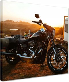 Vászonkép 30x30 Harley Davidson Motorkerékpár