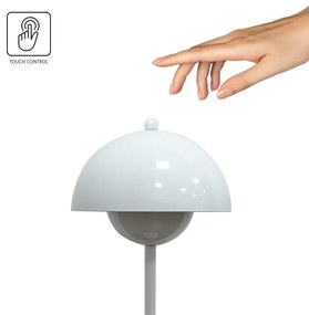 COSTA LED újratölthető érintésvezérelt asztali lámpa LED/3W/5V 2400 mAh 3000-6000K fehér