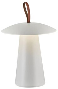 NORDLUX Ara To Go kültéri asztali lámpa, fehér, 3000K melegfehér, beépített LED, 2W, 190 lm, 19.7cm átmérő, 2118245001