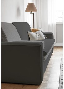 Sötétszürke kinyitható kanapé 237 cm Wilson – Miuform