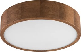 Brilagi - CARVALHO LED RGBW dimmelhető mennyezeti lámpa, 2xE27/15W/230V, Wi-Fi, tölgy, átm. 37,5 cm