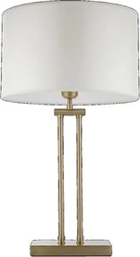 Cosmolight ATHENS T01750BR-WH Asztali lámpa 1x40W/E27 ip20