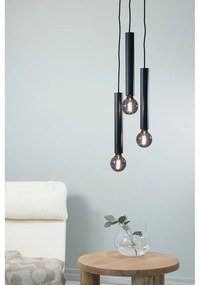 Fekete függőlámpa fém búrával 25x25 cm Sencillo - Markslöjd