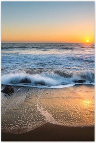 Poszterek 80x120 Naplemente tengerpart