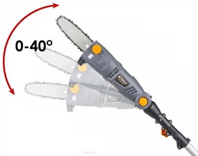 Elektromos ágvágó fűrész teleszkóppal 240cm PM-EPW-1000-1000W