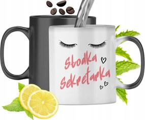 Mágikus Bögre Titkárnőnek Színváltós, fényképes nyomattal