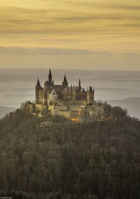 Poszter 21x29,7cm Hohenzollern kastély, Assaf Frank