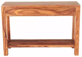 Konzolos asztal GANI 76x130 cm tömör fa/rózsafa