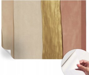 Dekoratív öntapadós fotótapéta Hálószobába Hullámos csíkok 208x146 cm