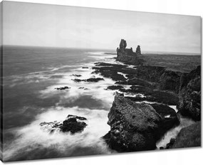 Vászonkép 70x50 Izland tenger tájkép