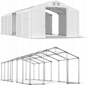Garázs sátor 6x15m [3m] Egész évben használható Das 580 W