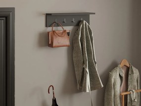 Ayla fali polc, antracit, 60 cm