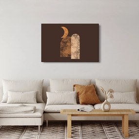 Kép - Narancssárga ívek N⁰2 (90x60 cm)
