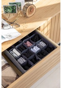 Drawer szürke fiókrendszerező 16 rekesszel - Bigso Box of Sweden