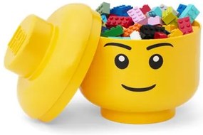 Tárolódoboz, fej, kicsi, LEGO, Boy (L40311724)