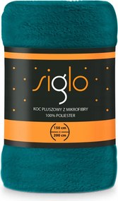 Mikroszálas ágytakaró 150x200 türkiz Siglo