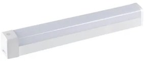 LED lámpatest , tükörvilágítás , 20 Watt , 80 cm , természetes fehér , fehér , IP44 , AKVO , Kanlux