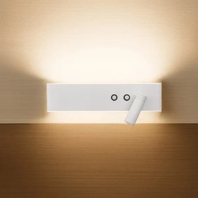 LED fali spotlámpa RESORT LED/10W/230V + LED/3W fehér, jobb oldali