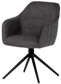 Szürke Szövet Étkezőszék. HC-536 GREY2